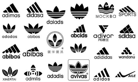 adidas fake branda|genuine Adidas logo.